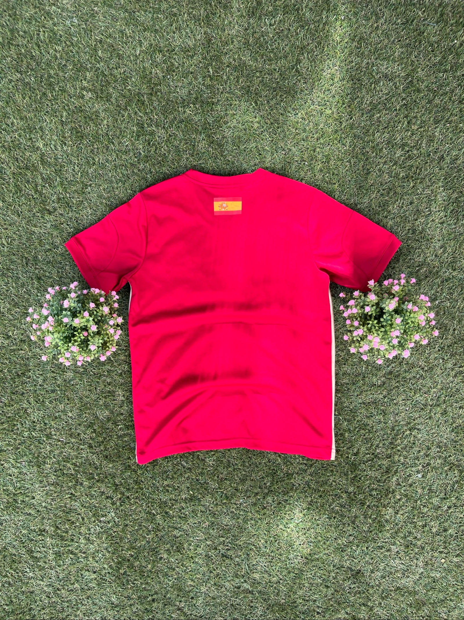 🇪🇸 Camiseta Espanha 2014 Vermelha | Tamanho 10 | Seleção Espanhola | Futebol – photo 2